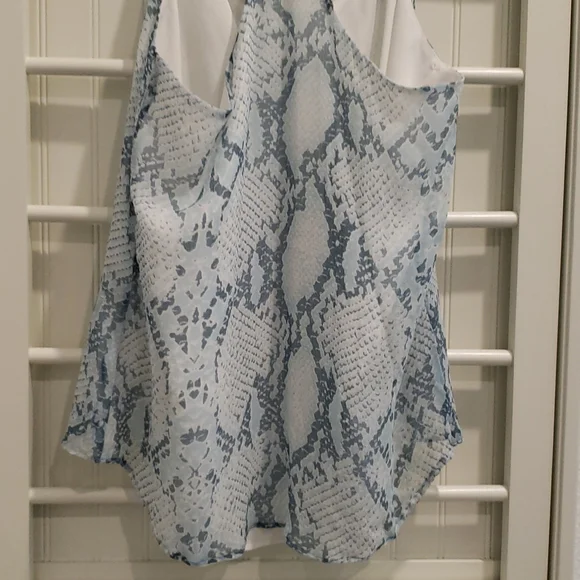 Lavender Brown Silk Tank, EUC - Picture 6 of 8